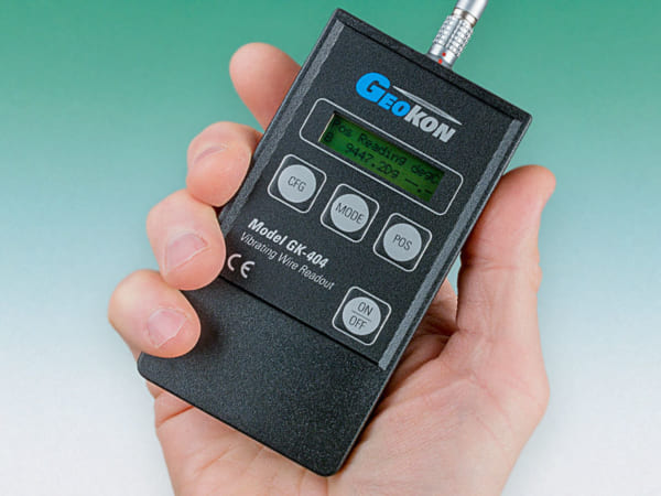 Máy đo cầm tay (Kiểu Dây rung)/Handheld Readout (VW) | Mẫu GK-404