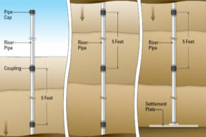 Đế cảm biến đo lún/ Settlement Plate | Model 4625 –  Geokon.USA