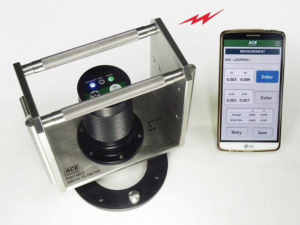 Cảm biến đo độ nghiêng kỹ thuật số Portable digital tiltmeter Model 5411 – ACE.Hàn Quốc