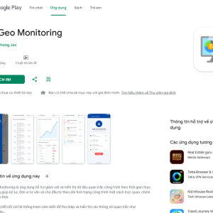 Phần mềm quan trắc địa kỹ thuật Mobile App – Theo Dõi Trên Điện Thoại